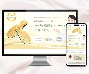 インソールLPイメージ画像